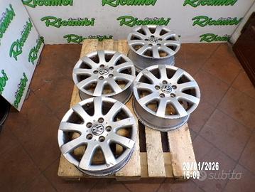 CERCHI IN LEGA GOLF 5 - V 15 X 6.5 ET 50 2004
