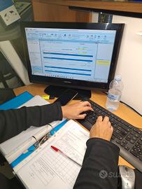 Impiegata contabile o amministrativa