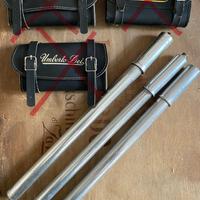 Gonfiatori/pompe da bicicletta in alluminio, epoca