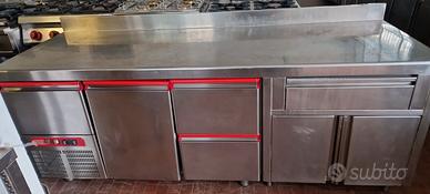 BANCO FRIGO ACCIAIO