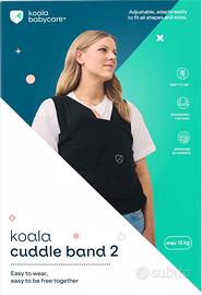 Fascia porta bambino Koala Cuddle band 2 nera