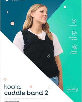 Fascia porta bambino Koala Cuddle band 2 nera