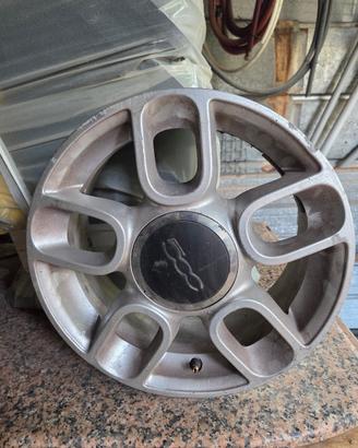 cerchi in lega 15 " Fiat 500 2007 in poi 