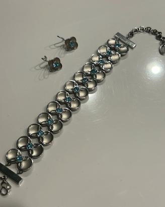 Parure bracciale e orecchini Swatch