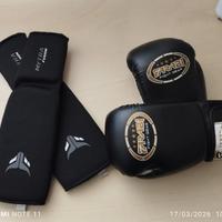 Guantoni e para tibie