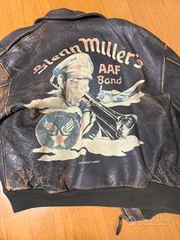 Giacca in pelle Avirex “Glenn Miller’s AAF Band”