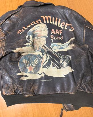 Giacca in pelle Avirex “Glenn Miller’s AAF Band”
