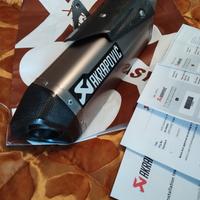 Scarico Akraprovic originale Honda Xadv 750