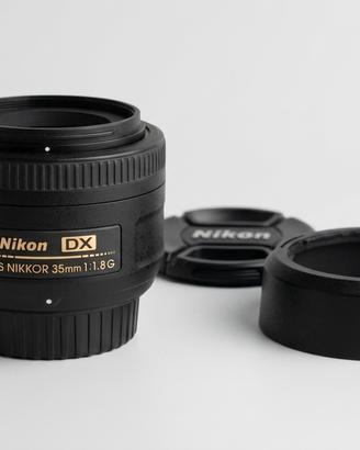 Obiettivo Nikon AF-S DX Nikkor 35mm f/1.8G