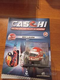 modellino casco Niki Lauda + Manuale spark