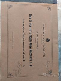 Libro di testo Scuola Allievi Macchinisti 