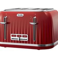 Tostapane Breville Impressions – Rosso, elegante