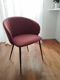 4 sedie modello Rebecca di Bontempi