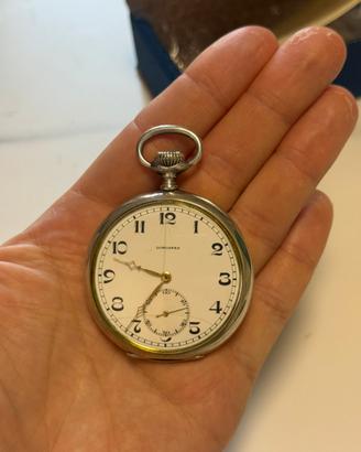 Longines argento tasca