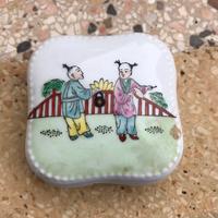 Scatola portagioie  ceramica Giapponese