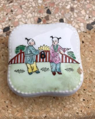 Scatola portagioie  ceramica Giapponese