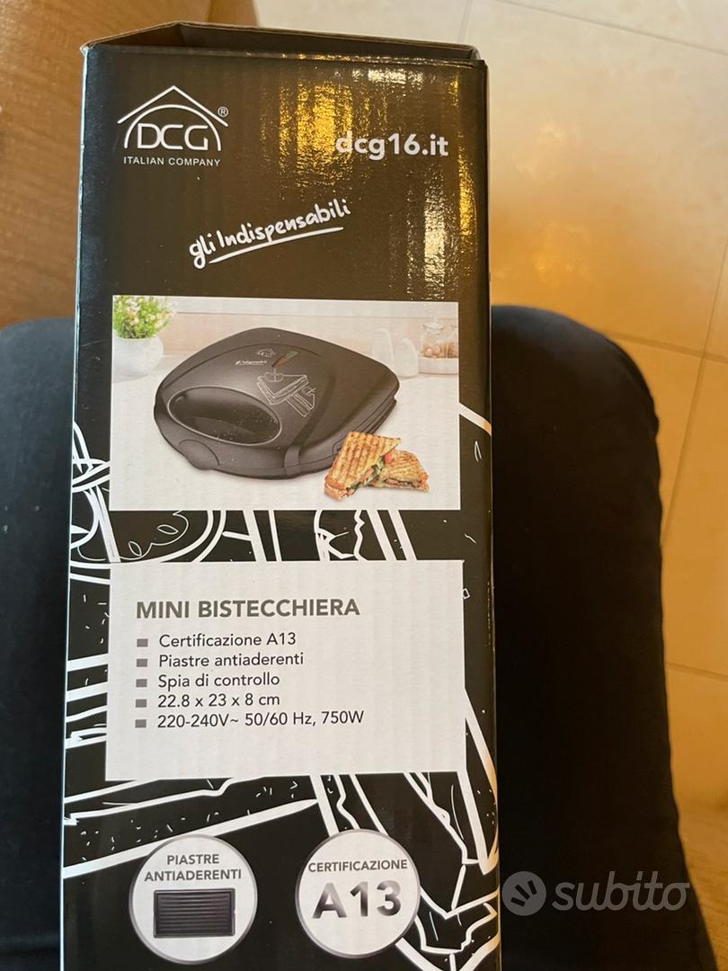 MINI BISTECCHIERA ELETTRICA DCG 750W