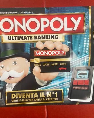 Gioco da tavolo Monopoly ultimate banking