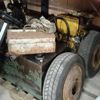 Cestralina idraulica con motore a scoppio