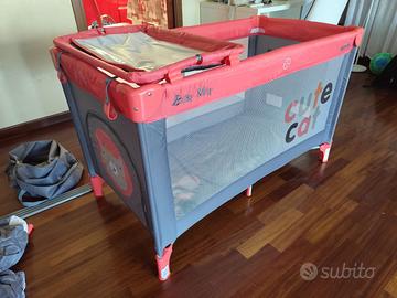 Lettino box culla viaggio bambini richiudibile