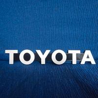 Scritta logo stemma  toyota lj bj 70 71