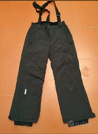 Pantaloni/salopette da sci tg. 9-10 anni