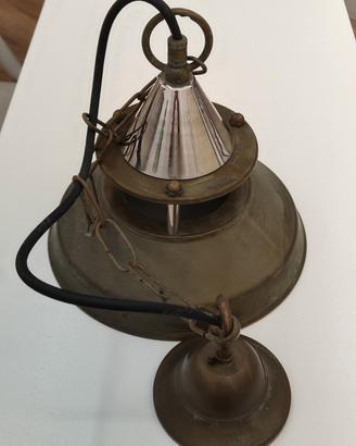 Lampadario in rame