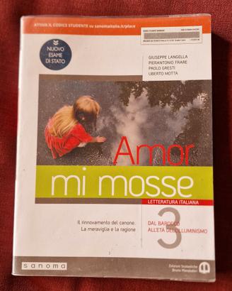 Amor mi mosse 3 libro scolastico 
