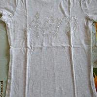 T-shirt grigia aéropostale taglia S
