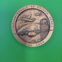 medaglia commemorativa 46esima Brigata Aerea