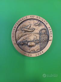 medaglia commemorativa 46esima Brigata Aerea