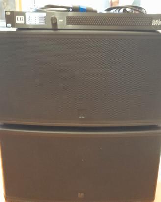 LD SYSTEM Curv IAmp 500 + 2 Sub Curv 500 + Speakon