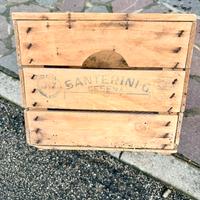 Cassette di legno vintage