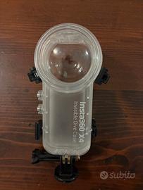 Case subaqueo insta 360 x 4