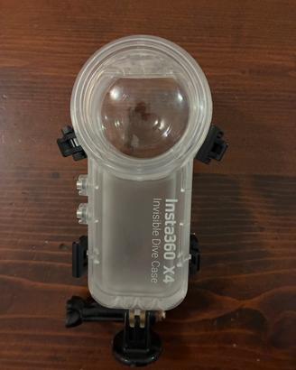 Case subaqueo insta 360 x 4