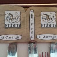 servizio di posate in acciaio inox