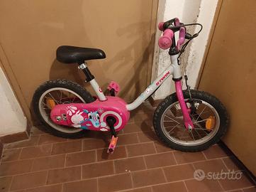 bicicletta bambina 14 pollici
