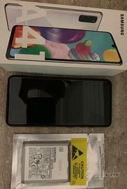 Samsung galaxy A 41 più batteria nuova mai usata