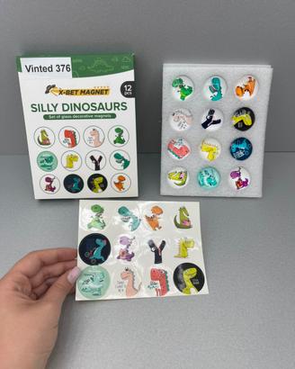X-BET Magnet Silly Dinosaur 12 calamite decorative