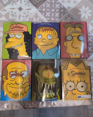 Lotto 6 Cofanetti DVD I Simpson