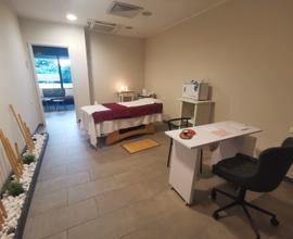 Cabina estetica con bagno privato