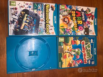 4 giochi per nintendo Wii U