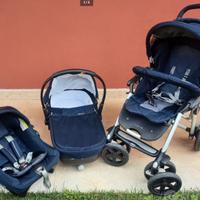 Trio passeggino ovetto carrozzina Jane Nomad
