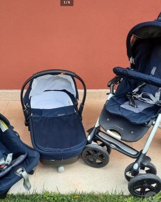 Trio passeggino ovetto carrozzina Jane Nomad