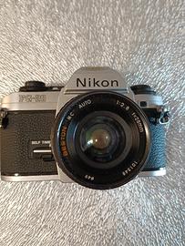 Nikon FG 20 e teleobiettivo Panagor 