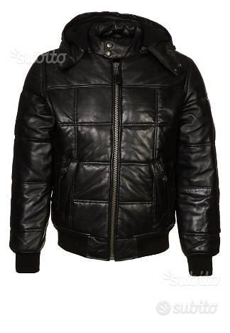 Schott NYC LCAVIATION24 Giacca in pelle nera S, Nero, S