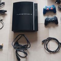 Playstation 3 PS3 consolle con volante e 20 giochi