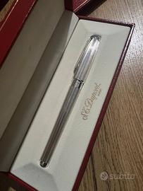 Penna S.T. Dupont Olympio Rollerball Argento 