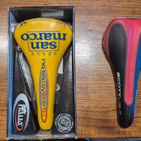Selle vintage (Scott USA e San Marco)