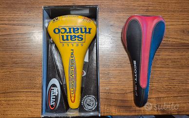 Selle vintage (Scott USA e San Marco)